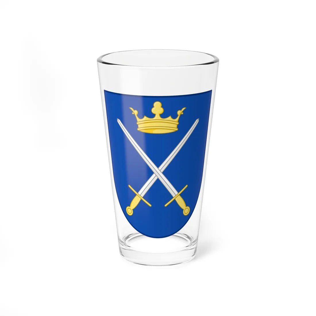 Coat of arms of Aabenraa County (Denmark) (Coat of Arms) Pint Glass 16oz 16oz - Go Mug Yourself