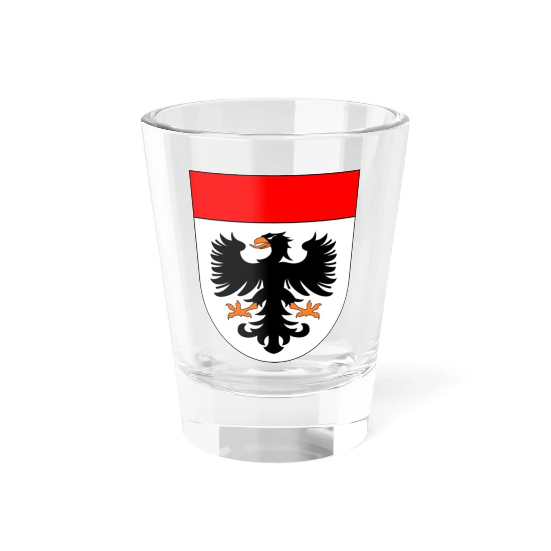Coat of arms of Aarau (Switzerland) (Coat of Arms) Shot Glass 1.5oz 1.5oz - Go Mug Yourself