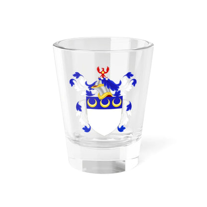 Coat of Arms of Aaron Daggett (United States) (Coat of Arms) Shot Glass 1.5oz 1.5oz - Go Mug Yourself