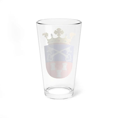 Coat of arms of Abcoude (Netherlands) (Coat of Arms) Pint Glass 16oz - Go Mug Yourself