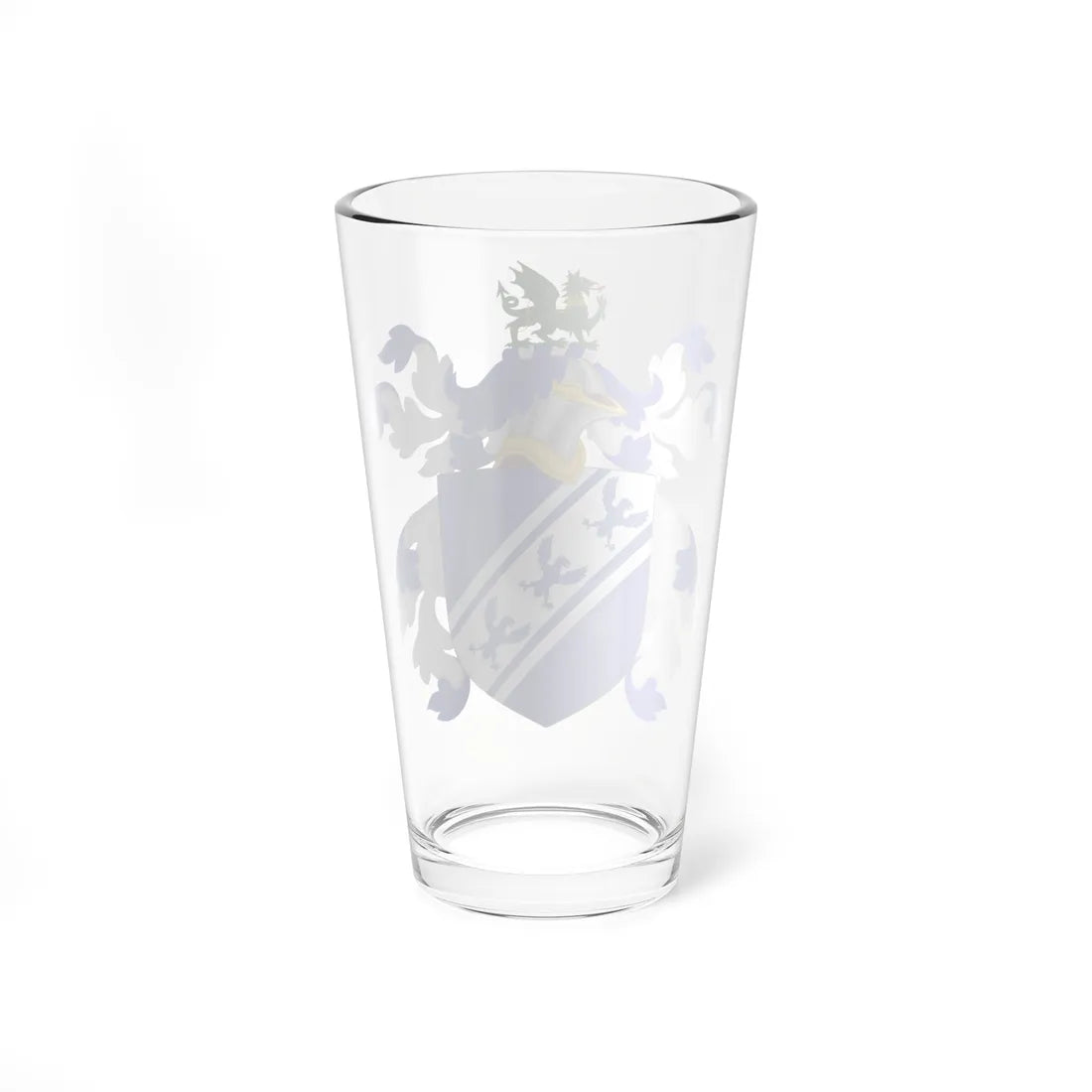 Coat of Arms of Abraham Belknap (United States) (Coat of Arms) Pint Glass 16oz - Go Mug Yourself
