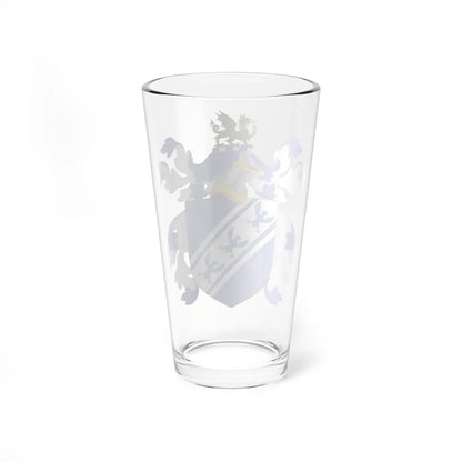 Coat of Arms of Abraham Belknap (United States) (Coat of Arms) Pint Glass 16oz - Go Mug Yourself