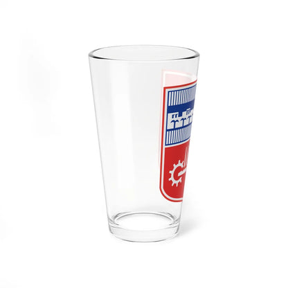 Coat of arms of Acre Israel (Israel) (Coat of Arms) Pint Glass 16oz - Go Mug Yourself