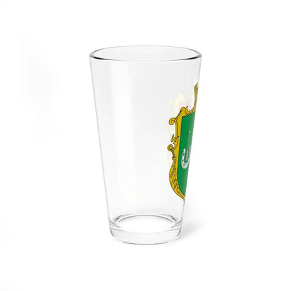 Coat of arms of Adzhamka (Ukraine) (Coat of Arms) Pint Glass 16oz - Go Mug Yourself