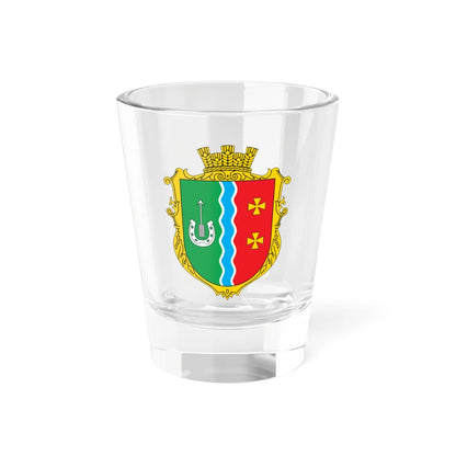 Coat of arms of Adzhamka (Ukraine) (Coat of Arms) Shot Glass 1.5oz 1.5oz - Go Mug Yourself