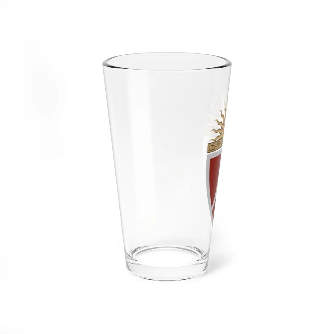 Coat of arms of Aerodrom Municipality 2012-present (North Macedonia) (Coat of Arms) Pint Glass 16oz - Go Mug Yourself