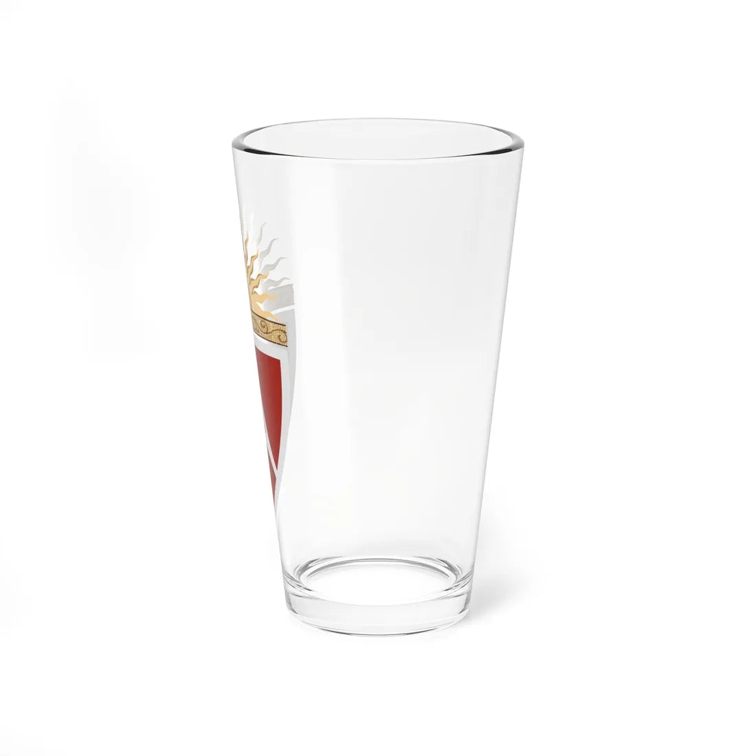 Coat of arms of Aerodrom Municipality 2012-present (North Macedonia) (Coat of Arms) Pint Glass 16oz - Go Mug Yourself