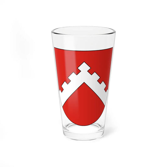 Coat of Arms of Čačersk Belarus (Belarus) (Coat of Arms) Pint Glass 16oz 16oz - Go Mug Yourself