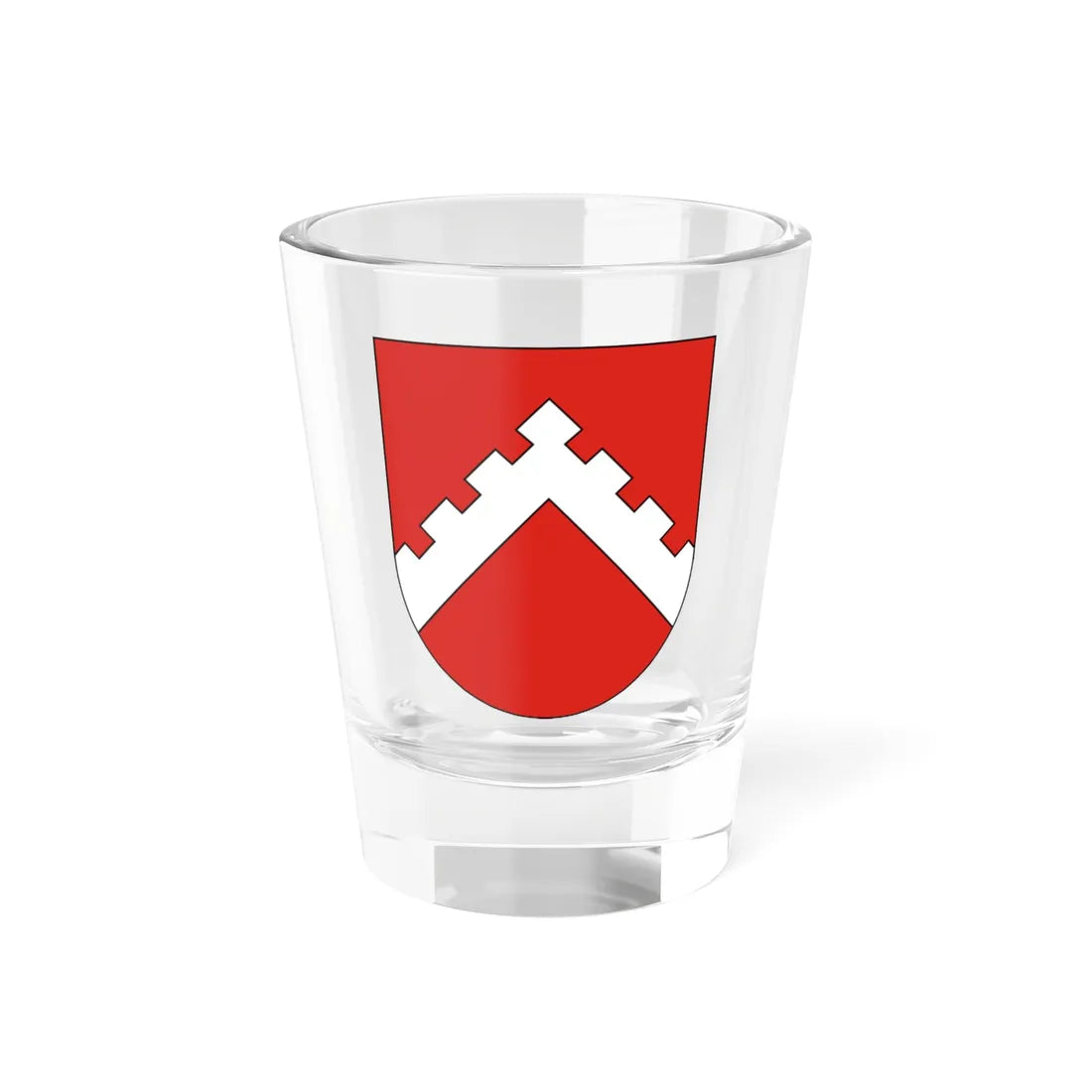 Coat of Arms of Čačersk Belarus (Belarus) (Coat of Arms) Shot Glass 1.5oz 1.5oz - Go Mug Yourself