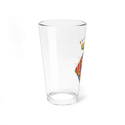 Coat of Arms of Agnes of Cleves as Navarrese Consort (Spain) (Coat of Arms) Pint Glass 16oz - Go Mug Yourself