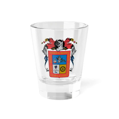Coat of arms of Aguascalientes (Mexico) (Coat of Arms) Shot Glass 1.5oz 1.5oz - Go Mug Yourself