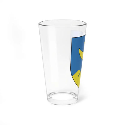 Coat of Arms of Łahojsk Belarus (Belarus) (Coat of Arms) Pint Glass 16oz - Go Mug Yourself