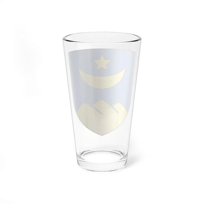 Coat of Arms of Łahojsk Belarus (Belarus) (Coat of Arms) Pint Glass 16oz - Go Mug Yourself