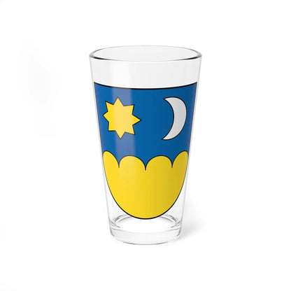 Coat of Arms of Šahy (Slovakia) (Coat of Arms) Pint Glass 16oz 16oz - Go Mug Yourself