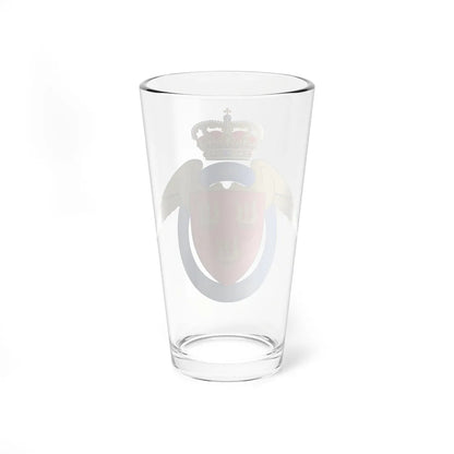 Coat of arms of Air Force Home Guard Denmark (Denmark) (Coat of Arms) Pint Glass 16oz - Go Mug Yourself