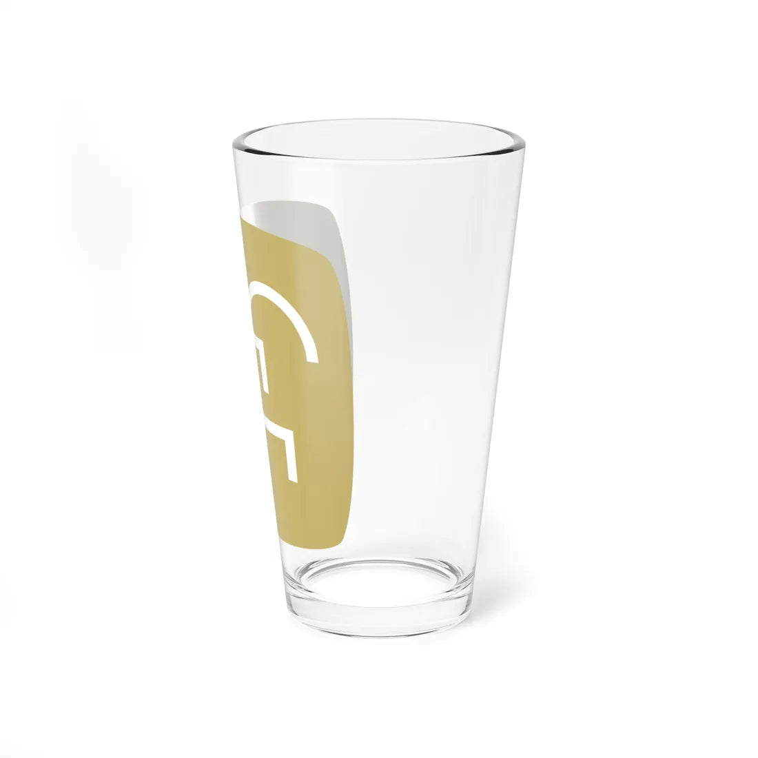 Coat of arms of Čair Municipality (North Macedonia) (Coat of Arms) Pint Glass 16oz - Go Mug Yourself