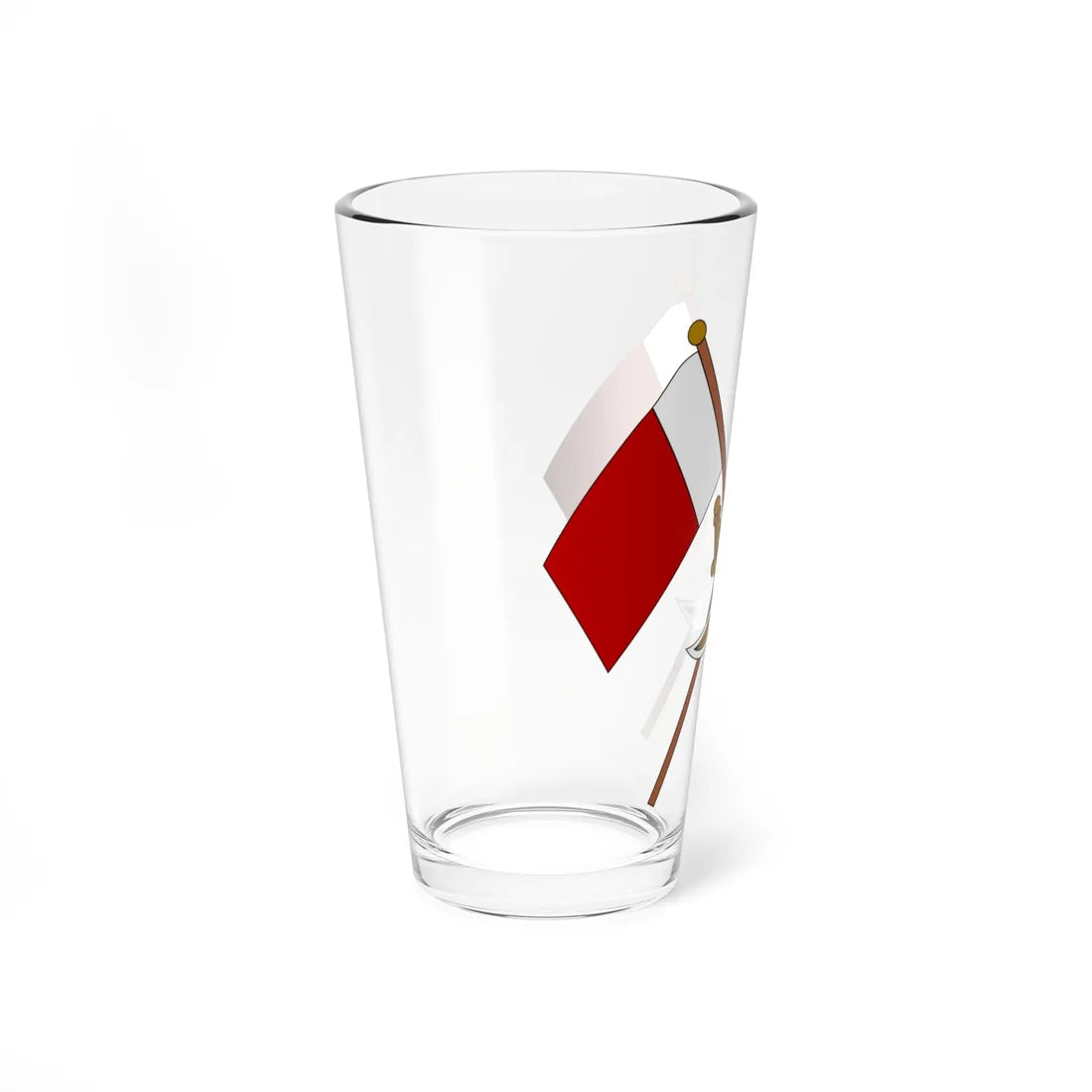 Coat of arms of Ajman (United Arab Emirates) (Coat of Arms) Pint Glass 16oz - Go Mug Yourself