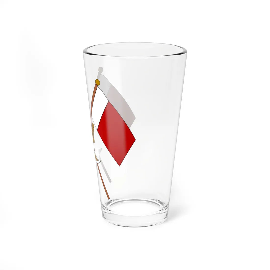 Coat of arms of Ajman (United Arab Emirates) (Coat of Arms) Pint Glass 16oz - Go Mug Yourself