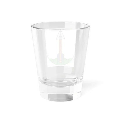 Coat of arms of Akmenė Lithuania (Lithuania) (Coat of Arms) Shot Glass 1.5oz - Go Mug Yourself