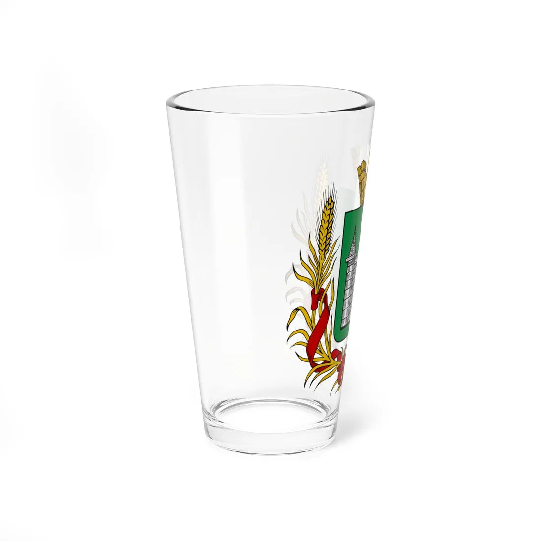 Coat of arms of Akmolinsk 1878 (Russia) (Coat of Arms) Pint Glass 16oz - Go Mug Yourself