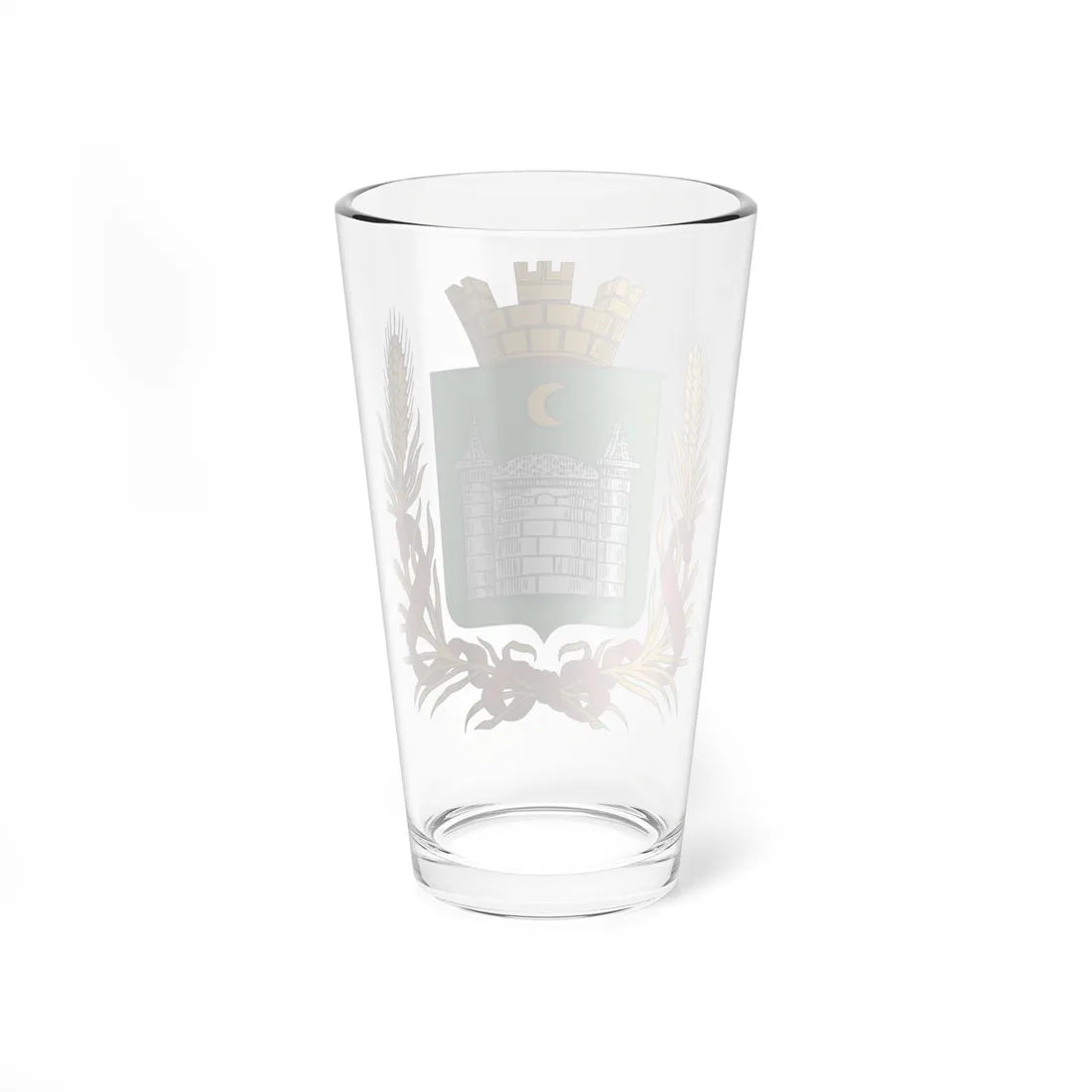 Coat of arms of Akmolinsk 1878 (Russia) (Coat of Arms) Pint Glass 16oz - Go Mug Yourself