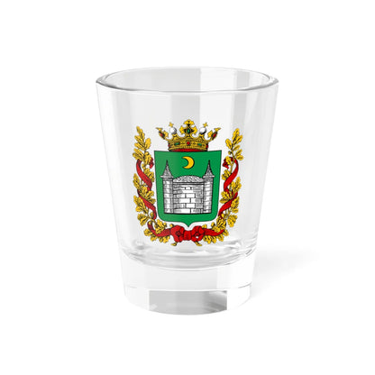 Coat of arms of Akmolinsk oblast 1878 (Russia) (Coat of Arms) Shot Glass 1.5oz 1.5oz - Go Mug Yourself