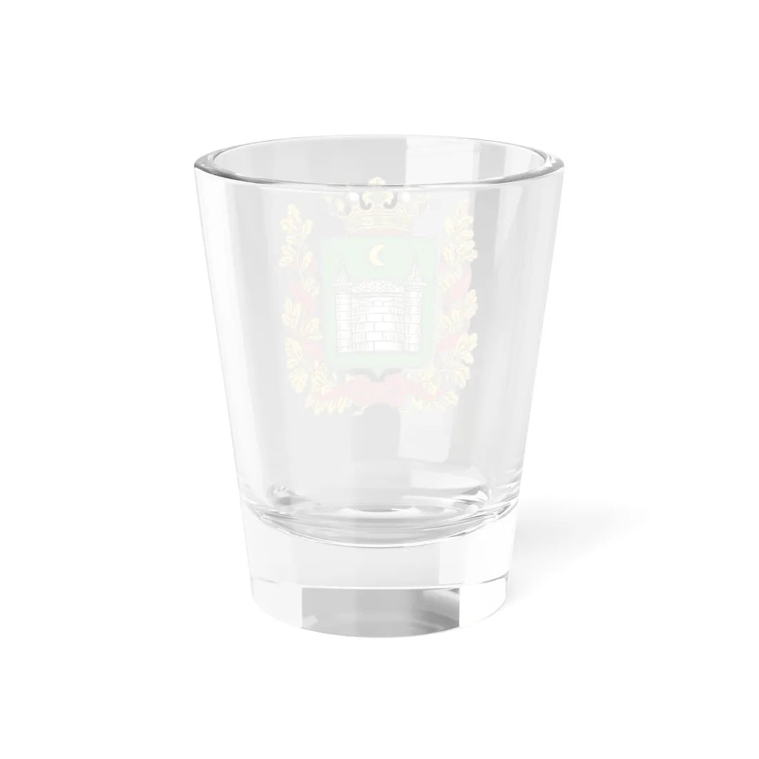 Coat of arms of Akmolinsk oblast 1878 (Russia) (Coat of Arms) Shot Glass 1.5oz - Go Mug Yourself