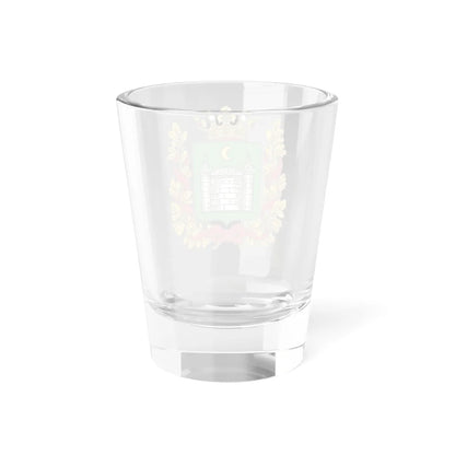 Coat of arms of Akmolinsk oblast 1878 (Russia) (Coat of Arms) Shot Glass 1.5oz - Go Mug Yourself