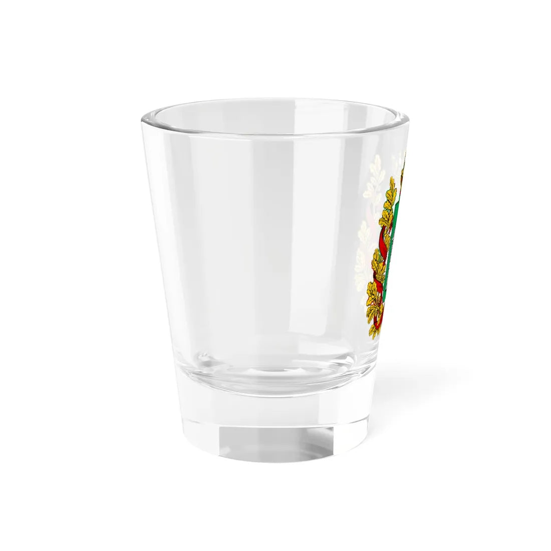 Coat of arms of Akmolinsk oblast 1878 (Russia) (Coat of Arms) Shot Glass 1.5oz - Go Mug Yourself