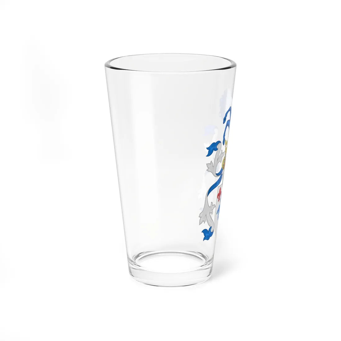 Coat of arms of Alain Cavallier (Denmark) (Coat of Arms) Pint Glass 16oz - Go Mug Yourself