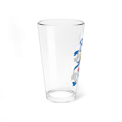 Coat of arms of Alain Cavallier (Denmark) (Coat of Arms) Pint Glass 16oz - Go Mug Yourself