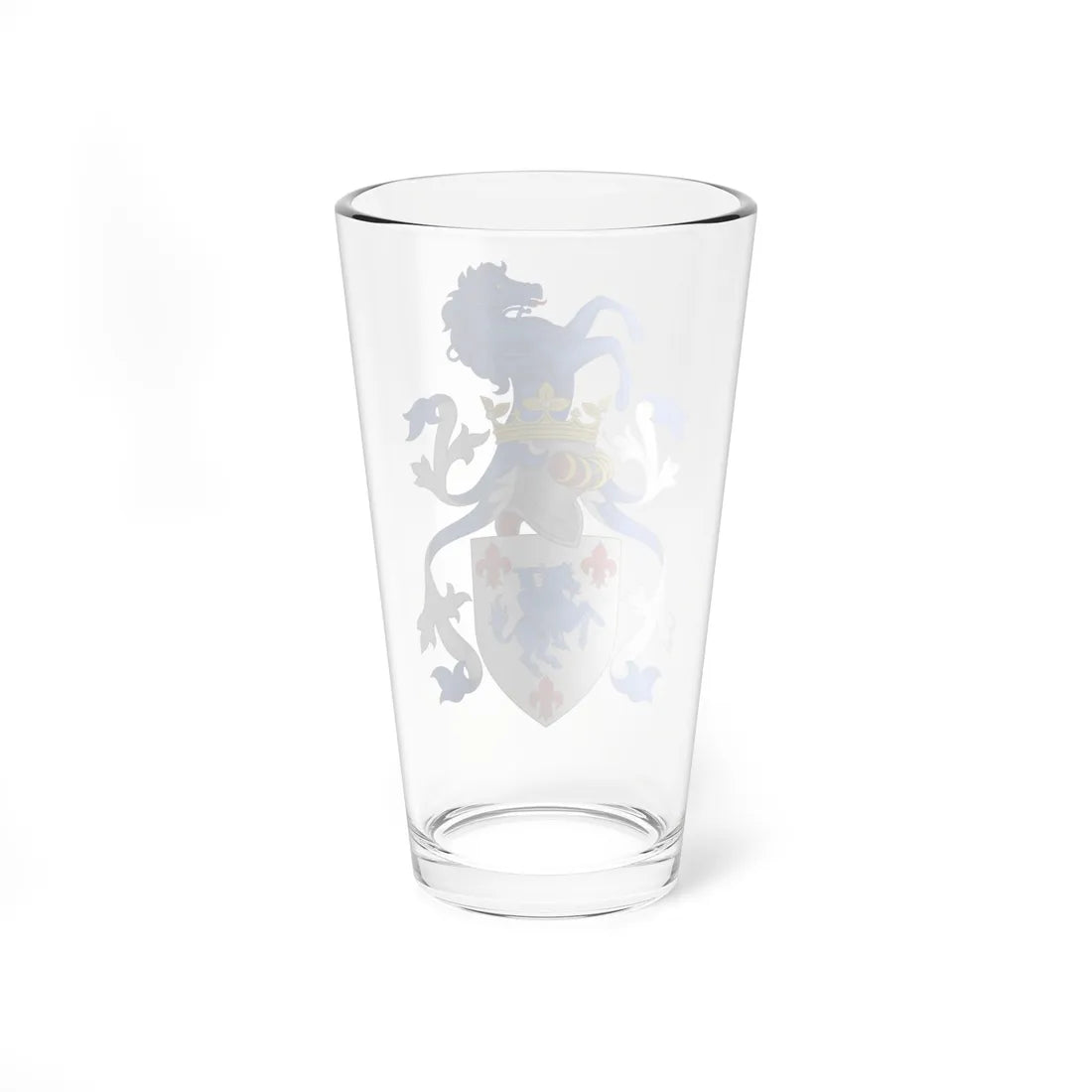 Coat of arms of Alain Cavallier (Denmark) (Coat of Arms) Pint Glass 16oz - Go Mug Yourself