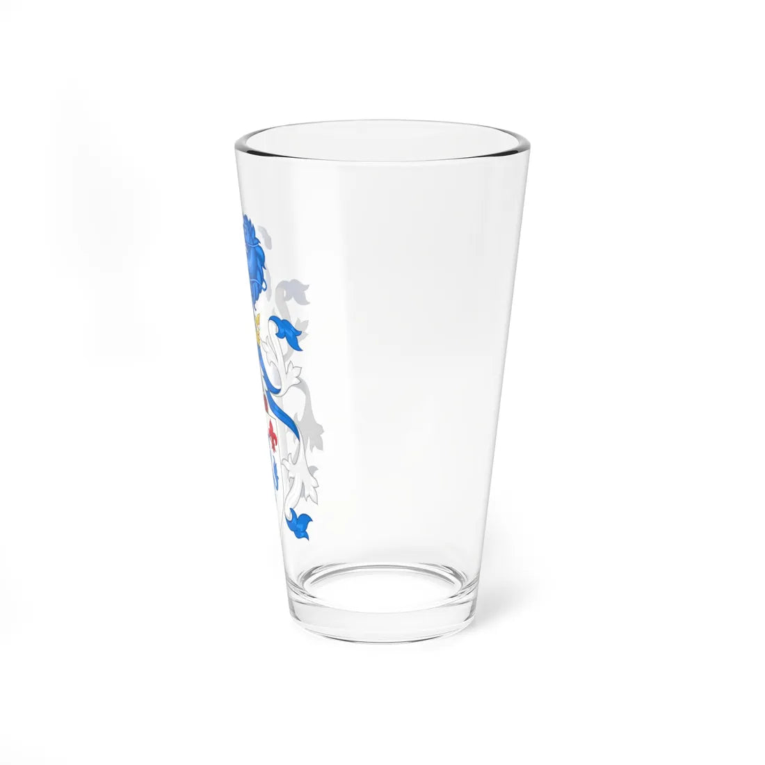Coat of arms of Alain Cavallier (Denmark) (Coat of Arms) Pint Glass 16oz - Go Mug Yourself