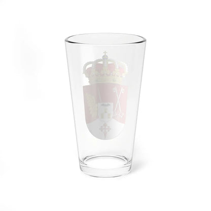 Coat of Arms of Albacete Province (Spain) (Coat of Arms) Pint Glass 16oz - Go Mug Yourself