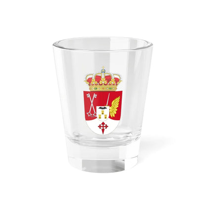 Coat of Arms of Albacete Province (Spain) (Coat of Arms) Shot Glass 1.5oz 1.5oz - Go Mug Yourself
