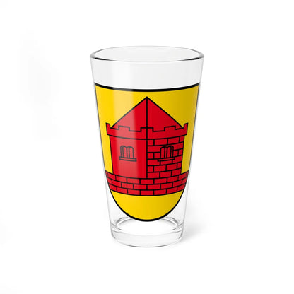 Coat of arms of Alberswil (Switzerland) (Coat of Arms) Pint Glass 16oz 16oz - Go Mug Yourself