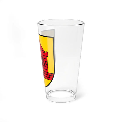 Coat of arms of Alberswil (Switzerland) (Coat of Arms) Pint Glass 16oz - Go Mug Yourself