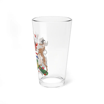 Coat of arms of Alberta (Canada) (Coat of Arms) Pint Glass 16oz - Go Mug Yourself