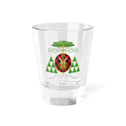 Coat of Arms of Alcalá de Henares Diocese (Spain) (Coat of Arms) Shot Glass 1.5oz 1.5oz - Go Mug Yourself