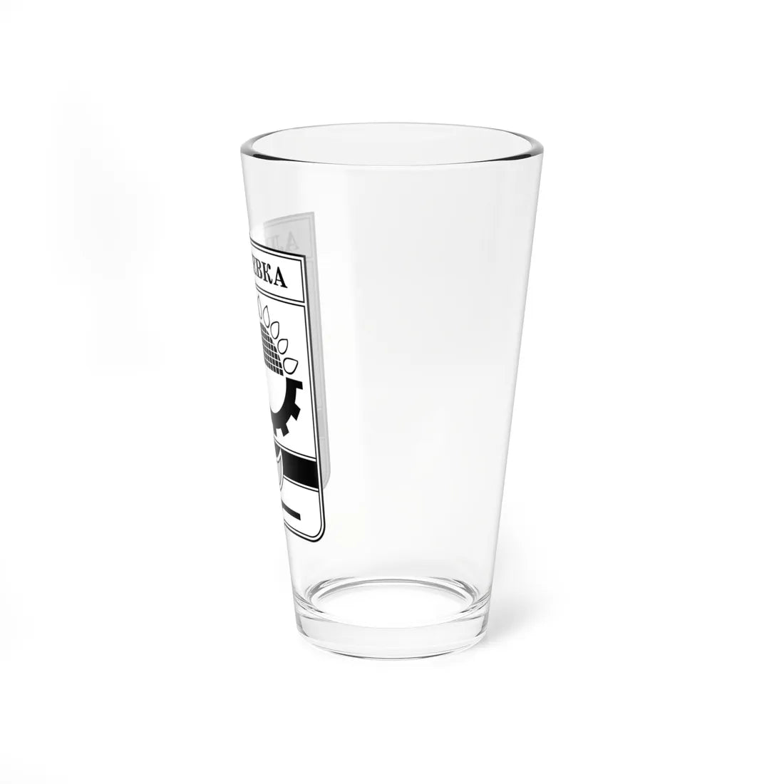 Coat of Arms of Alekseevka Belgorod oblat soviet (Russia) (Coat of Arms) Pint Glass 16oz - Go Mug Yourself