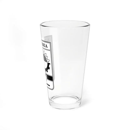Coat of Arms of Alekseevka Belgorod oblat soviet (Russia) (Coat of Arms) Pint Glass 16oz - Go Mug Yourself