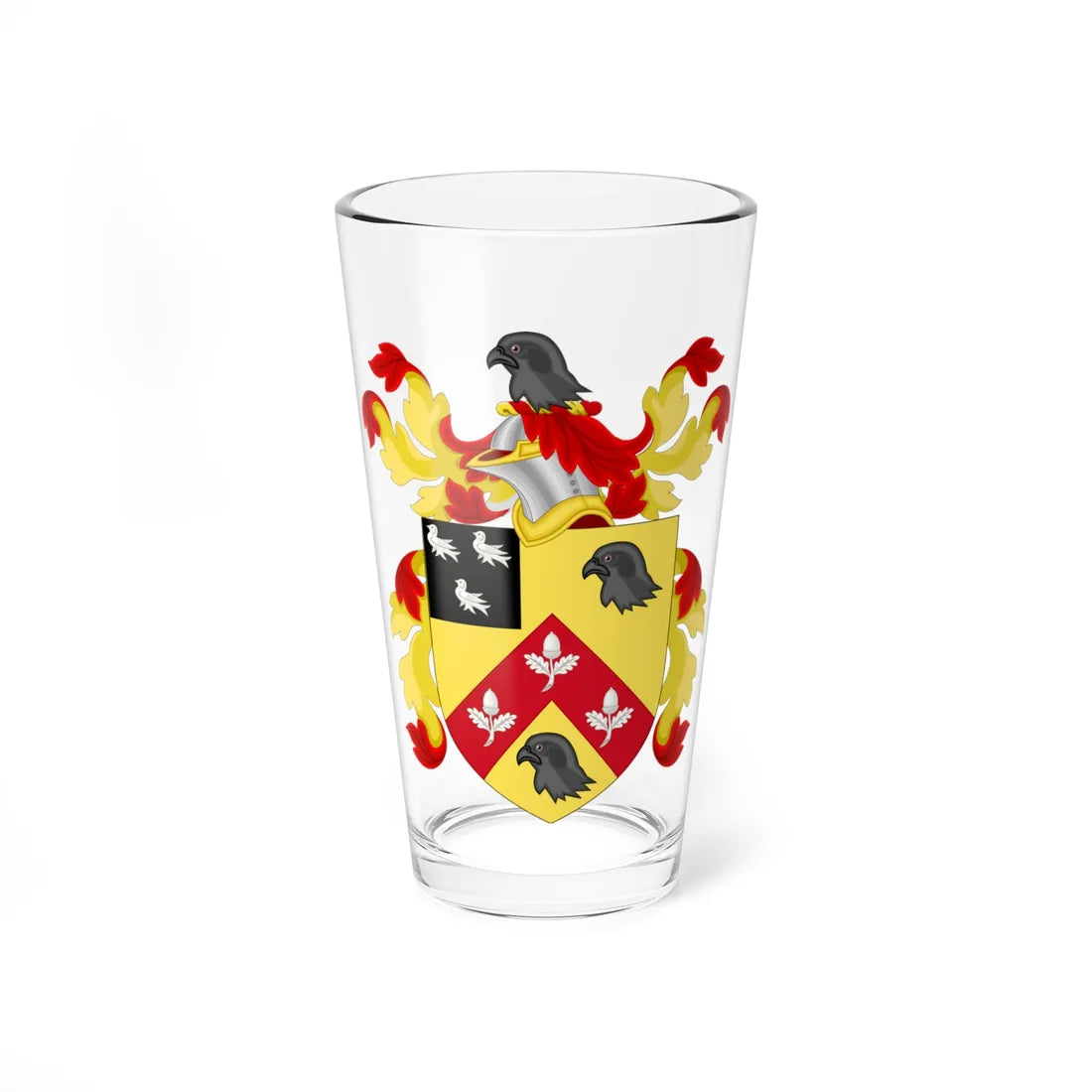 Coat of Arms of Alexander Anderson (United States) (Coat of Arms) Pint Glass 16oz 16oz - Go Mug Yourself
