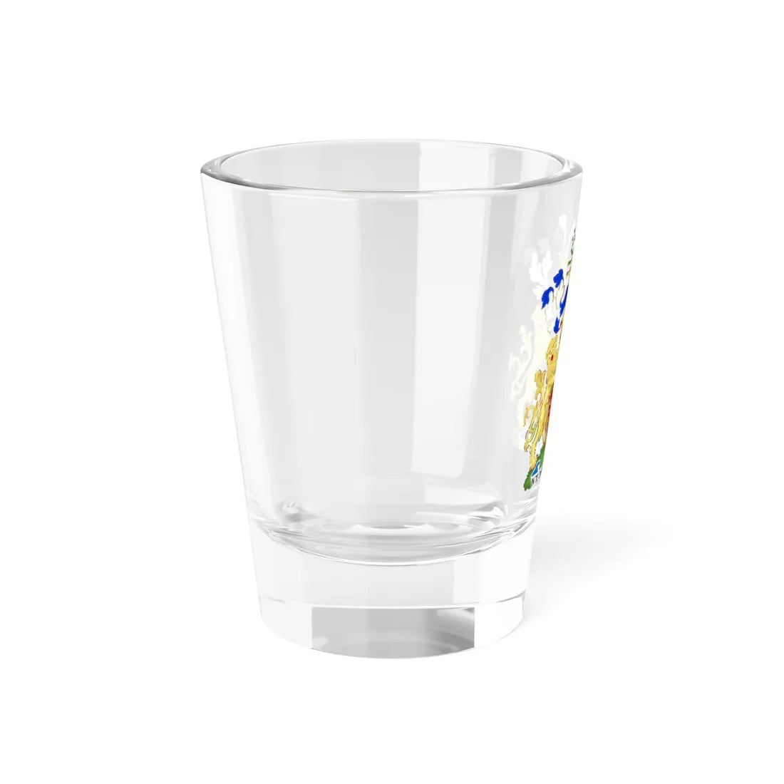 Coat of Arms of Alexander Mountbatten 1st Marquess of Carisbrooke (United Kingdom) (Coat of Arms) Shot Glass 1.5oz - Go Mug Yourself