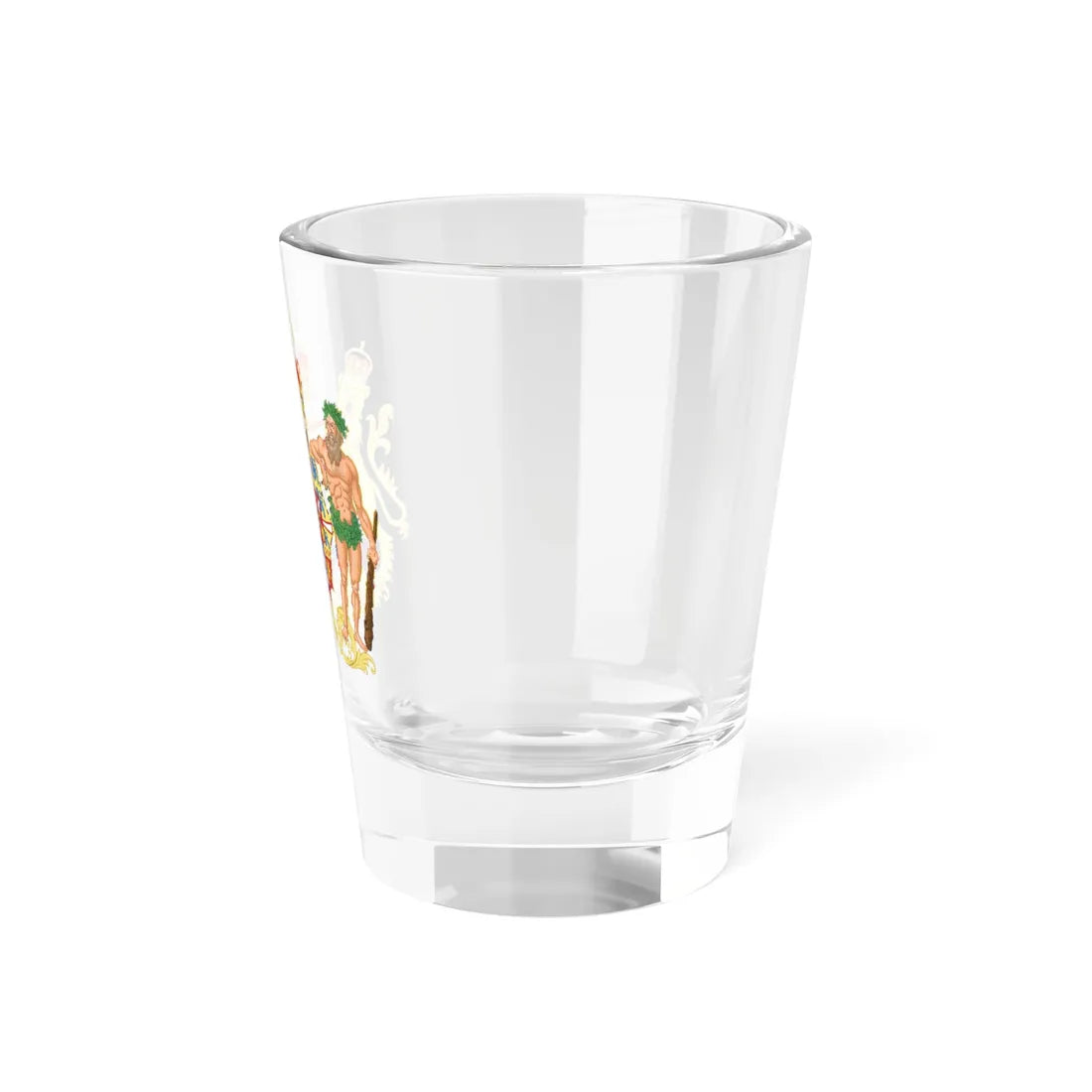 Coat of Arms of Alexandra of Denmark as Princess of Wales (Denmark) (Coat of Arms) Shot Glass 1.5oz - Go Mug Yourself