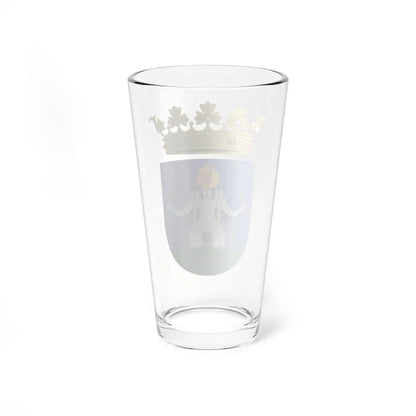 Coat of Arms of Alhama de Granada (Spain) (Coat of Arms) Pint Glass 16oz - Go Mug Yourself