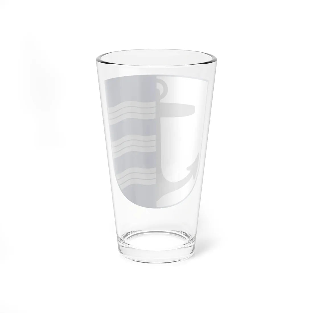 Coat of arms of Allinge-Sandvig (Denmark) (Coat of Arms) Pint Glass 16oz - Go Mug Yourself