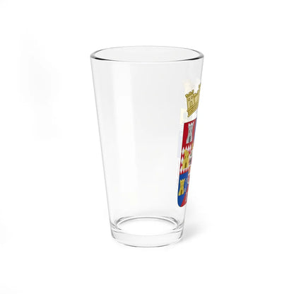 Coat of Arms of Almería Province (Spain) (Coat of Arms) Pint Glass 16oz - Go Mug Yourself