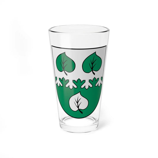 Coat of Arms of Aloja (Latvia) (Coat of Arms) Pint Glass 16oz 16oz - Go Mug Yourself