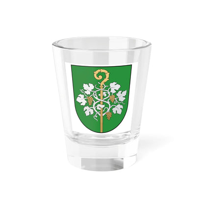 Coat of arms of Alsėdžiai (Lithuania) (Coat of Arms) Shot Glass 1.5oz 1.5oz - Go Mug Yourself