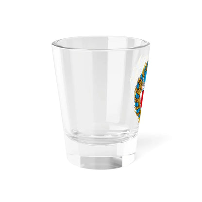Coat of Arms of Altai Krai Latest version (Russia) (Coat of Arms) Shot Glass 1.5oz - Go Mug Yourself